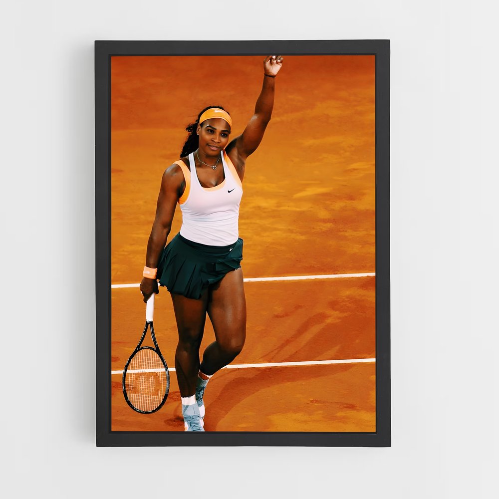 Poster Serena de williams – affiche Tennis (vue 2)